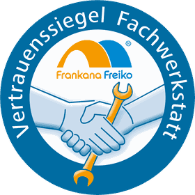 Frankana Freiko Vertrauenssiegel Fachwerkstatt